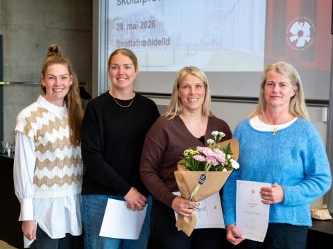 Íþróttakennarar viðurkenning HR