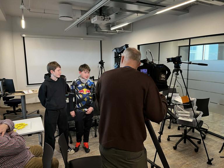 Gunnar og Trausti í viðtali